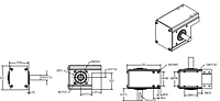 Chain Driven Systems - Drive Ends Schematic Diagram