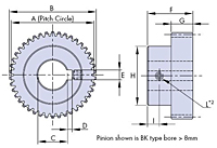Pinion Schematic Diagram