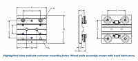 Un-driven Systems - Basic Wheel Plate Options Schematic Diagram