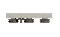 90 Degree Vee Stainless Steel Wheel Plate Linear Guides