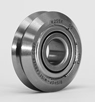 DualVee® Size 2, Stainless Steel, and Sealed/Shielded Original Guide Wheel