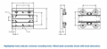 Ball Screw Driven Systems - Basic Wheel Plate Options Schematic Diagram