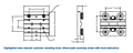 Belt Driven Systems - Basic Wheel Plate Options Schematic Diagram