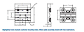 Chain Driven Systems - Basic Wheel Plate Options Schematic Diagram