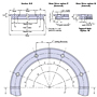 Double Edge Ring Slides and Segment Schematic