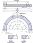 Internal Single Edge Ring Slides and Segments Schematic
