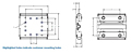 Lead Screw Driven Systems - Wiper Wheel Plate Options Schematic Diagram