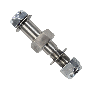 DualVee® Size 0, Concentric Journal Screw Assembly