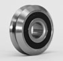 DualVee® Size 0, Carbon Steel, and Shielded Original Guide Wheel
